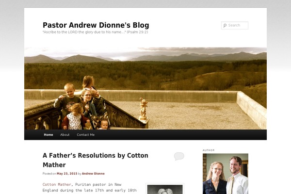 Twenty Eleven theme site design template sample