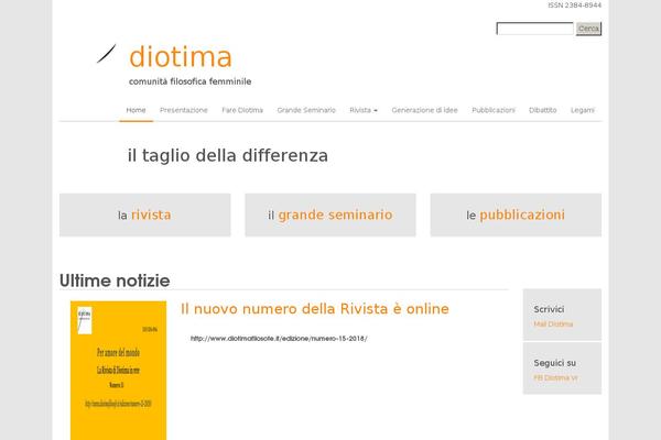 diotimafilosofe.it site used Diotima