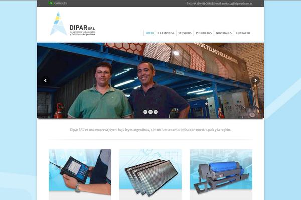 diparsrl.com.ar site used Dipar-theme-c