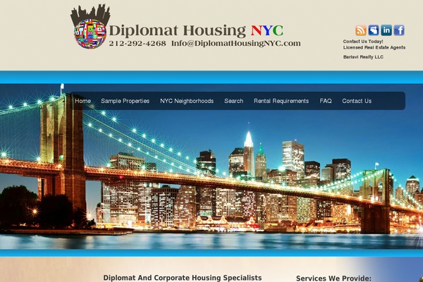 Diplomat theme site design template sample
