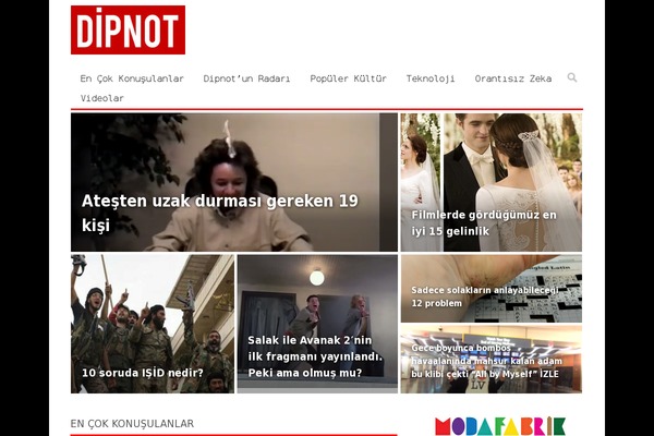 dipnot.tv site used Newz-live