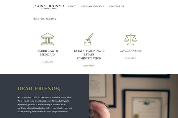 Lawoffice-child theme site design template sample