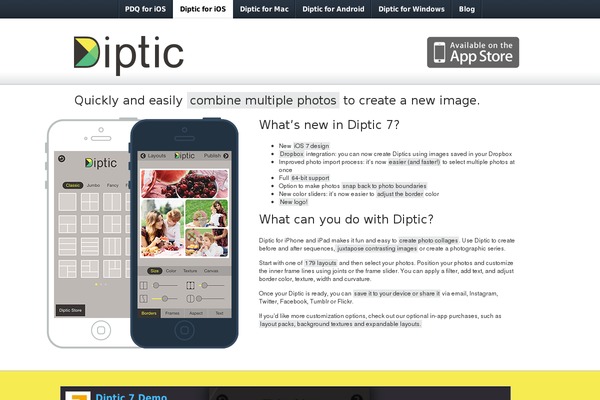 dipticapp.com site used Riga