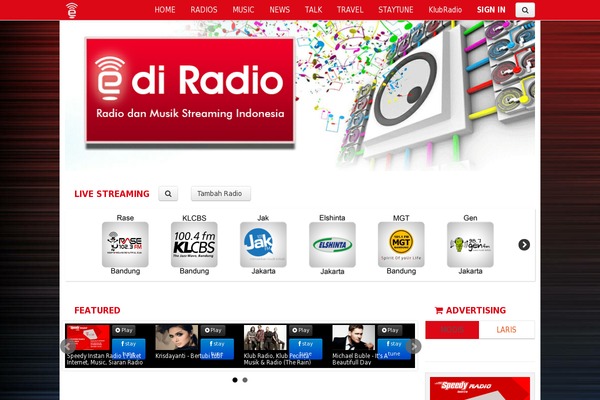 suararadio WordPress theme, websites list used suararadio theme suararadio theme websites examples