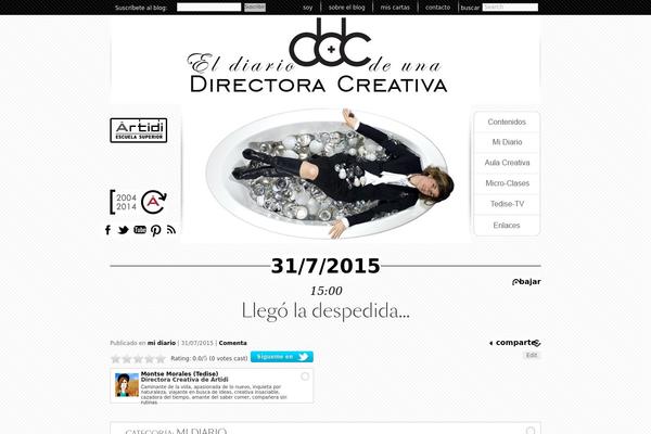 directoracreativa.com site used Directora-creativa