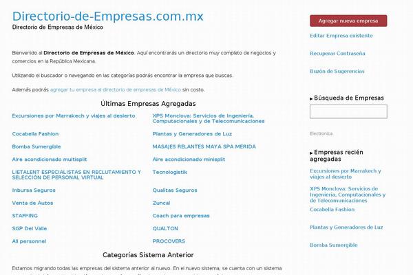 directorio-de-empresas.com.mx site used metro-pirate