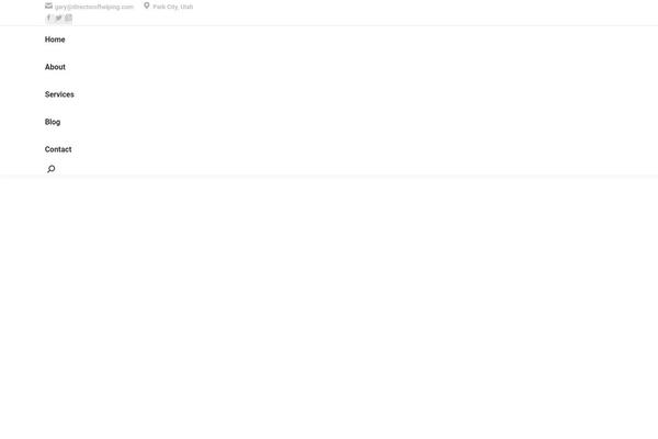 The7 theme site design template sample