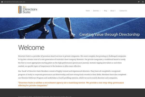 Organic_business theme site design template sample