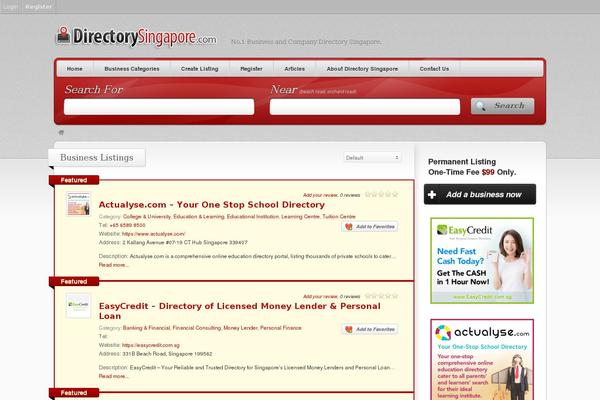 directorysingapore.com site used Dirsg