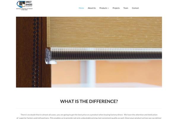 directshadesandblinds.com site used Ducat