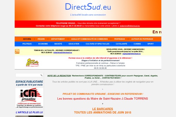 directsud.eu site used Directsud_2