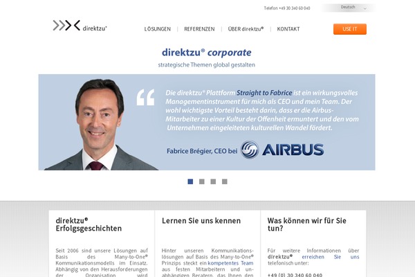 direktzu.com site used Direktzu