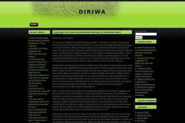 diriwa.org site used Primitivo