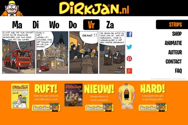 dirkjan.nl site used Dirkjan