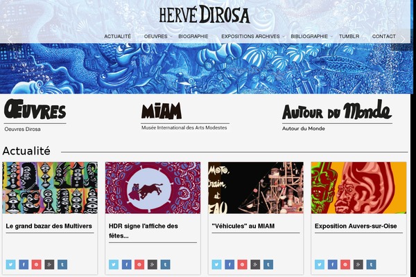 dirosa.org site used Salient