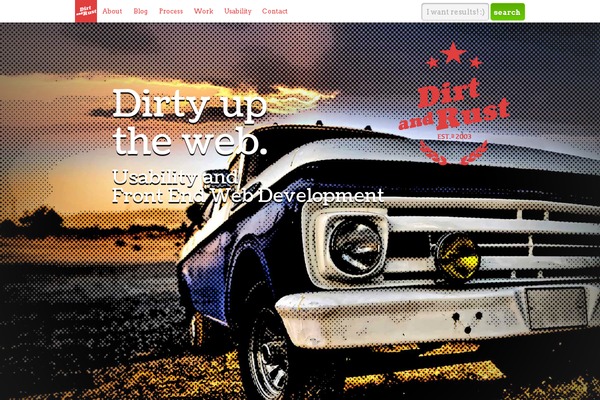 dirtandrust.com site used Dirt-and-rust