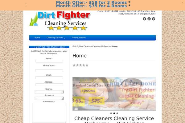 dirtfighter.com.au site used Social-review-theme