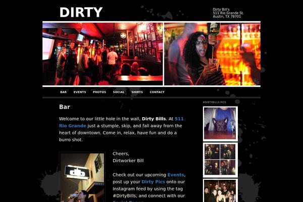 dirtybillsatx.com site used Dirtybillstheme