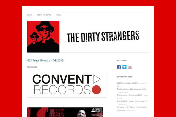 Twenty Twelve theme site design template sample