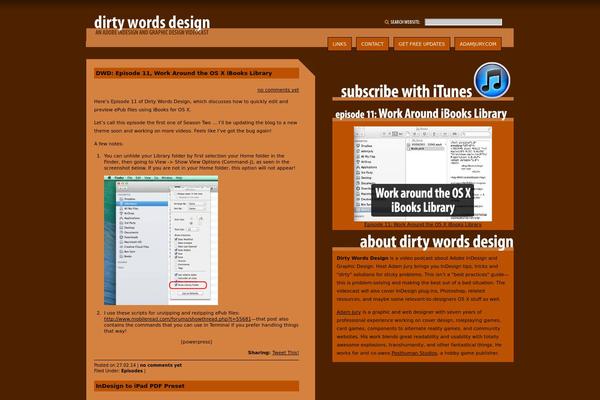 Dwd theme site design template sample
