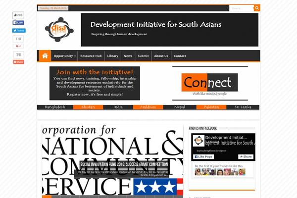 disa4dev.org site used Disa