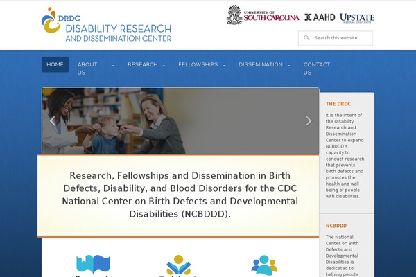 disabilityresearchcenter.com site used Drdc