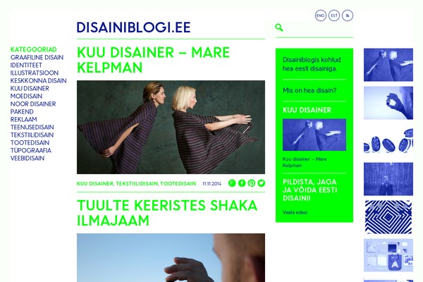 disainiblogi.ee site used Disainiblogi