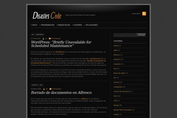 Simploblack theme site design template sample