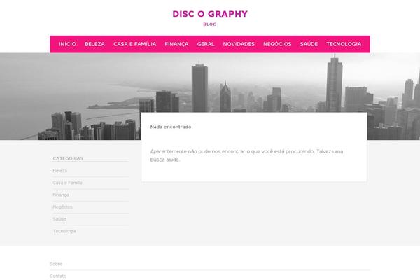 Chicago theme site design template sample
