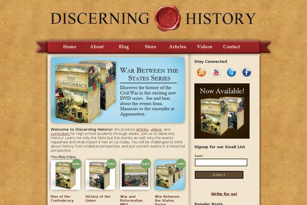 discerninghistory.com site used Look