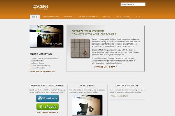 discernmarketing.com site used Discern