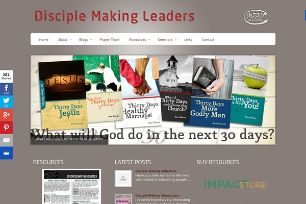 disciplemakingleaders.com site used Gfxmedia