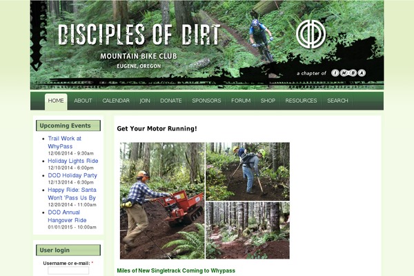 disciplesofdirt.org site used Disciplesofdirt