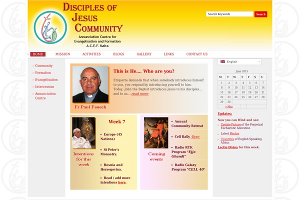 disciplesofjesus.org.mt site used Disciplesofjesus