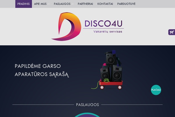 disco4u.lt site used D4u