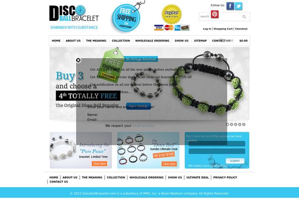 discoballbracelet.com site used TheStore