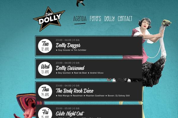 Dolly theme site design template sample