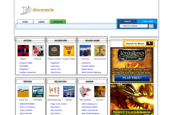 disconecle.com site used Clipgamer