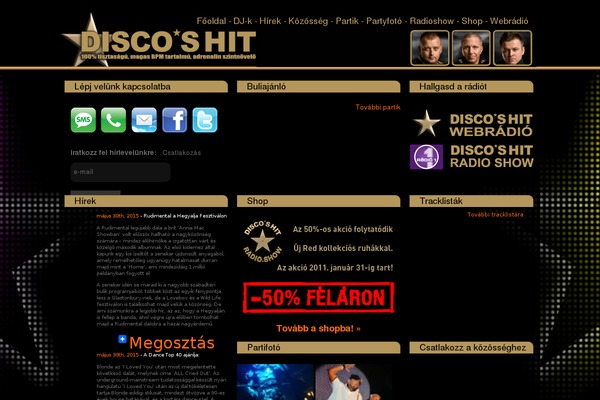 discoshit.hu site used Discoshit