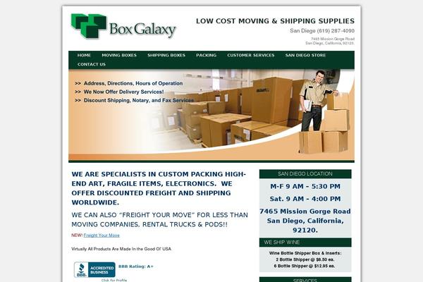boxgalaxy theme websites examples