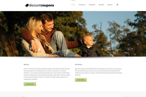 Avada theme site design template sample