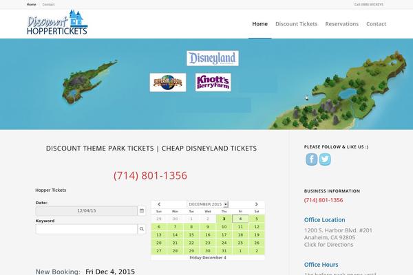 discounthoppertickets.com site used Enfold