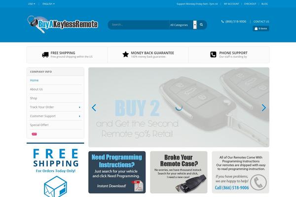 discountkeylessremote.com site used Porto