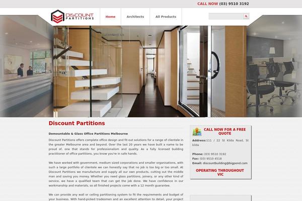discountpartitions.com site used Discount