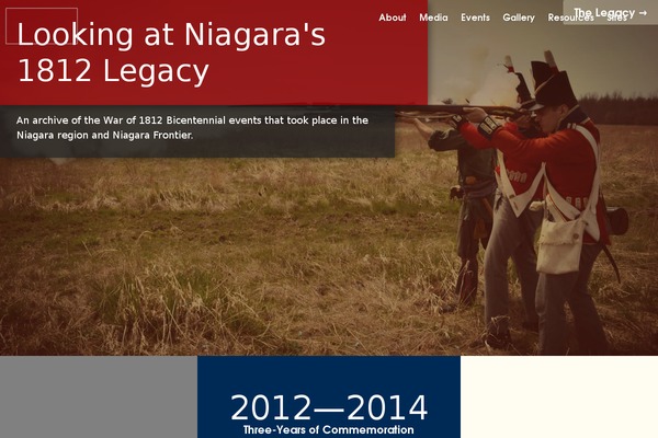 discover1812.com site used Niagara1812