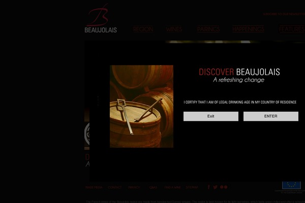 discoverbeaujolais.com site used Beaujolais