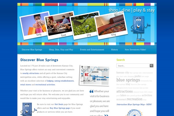 discoverbluesprings.com site used Discoverbluesprings