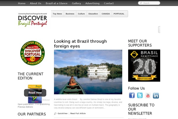 discoverbrazil.ca site used Pim