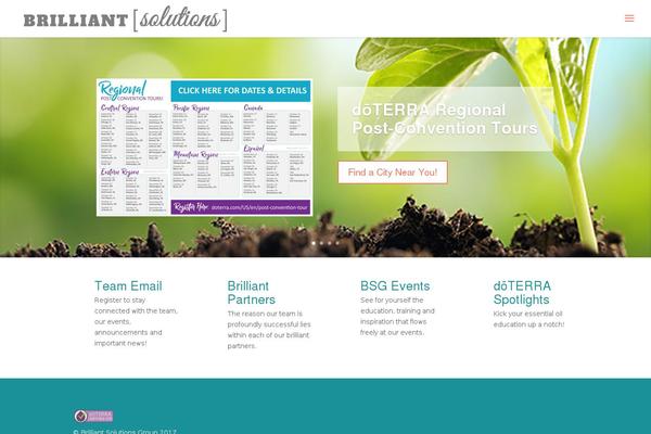 Site using Elegantbuilder plugin