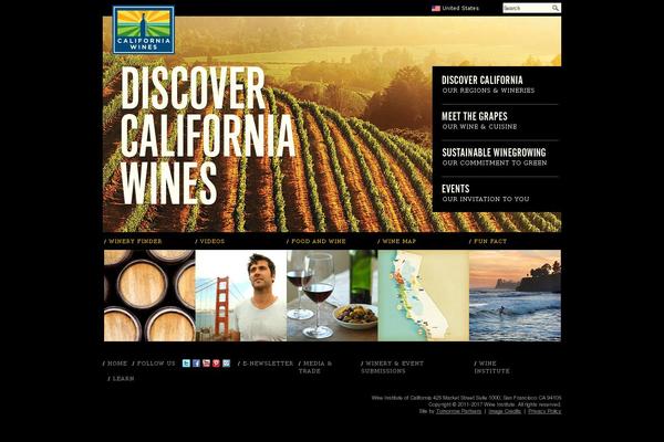 discovercaliforniawines.tw site used California-wines